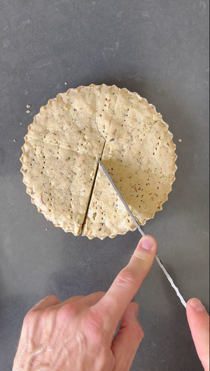 Rosemary, lemon and olive oil shortbread - by Tomek